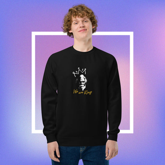 Unique raglan sweatshirt