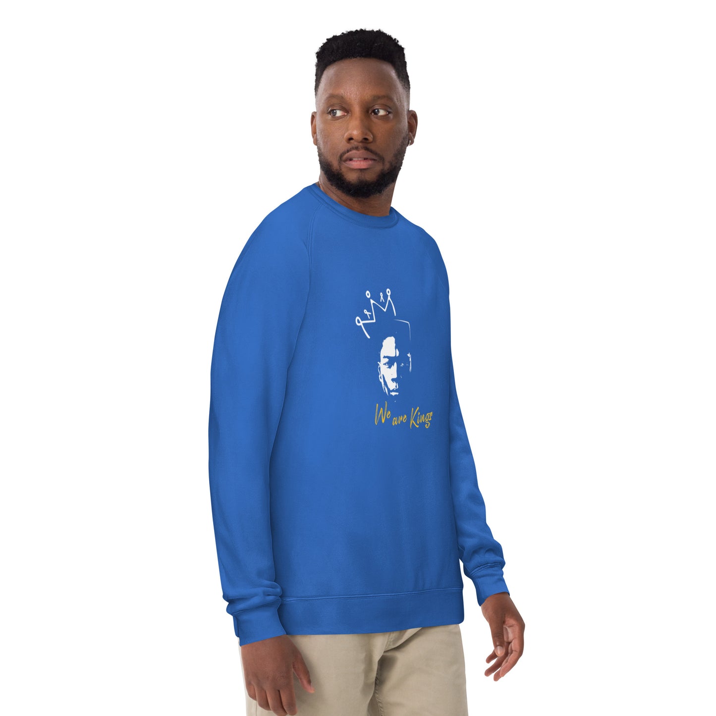 Unique raglan sweatshirt