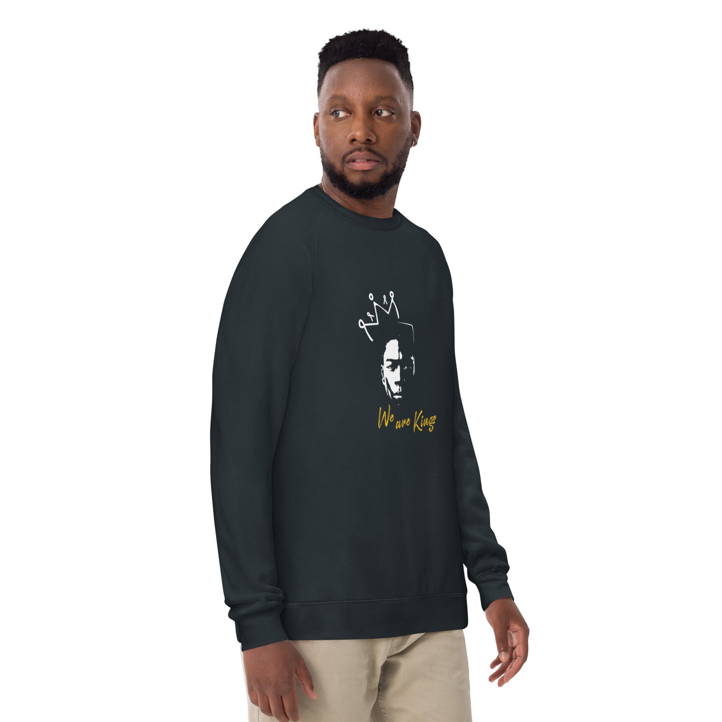 Unique raglan sweatshirt